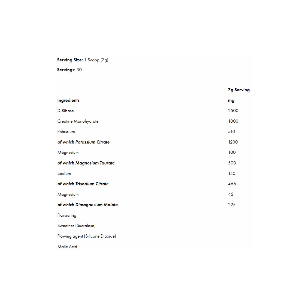 Electrolyte + Creatine 210g