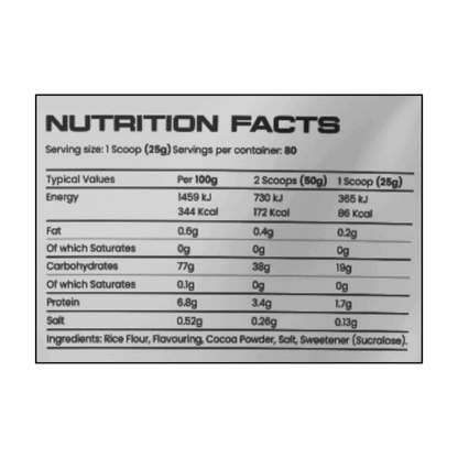 Cream of Rice 80 Serving