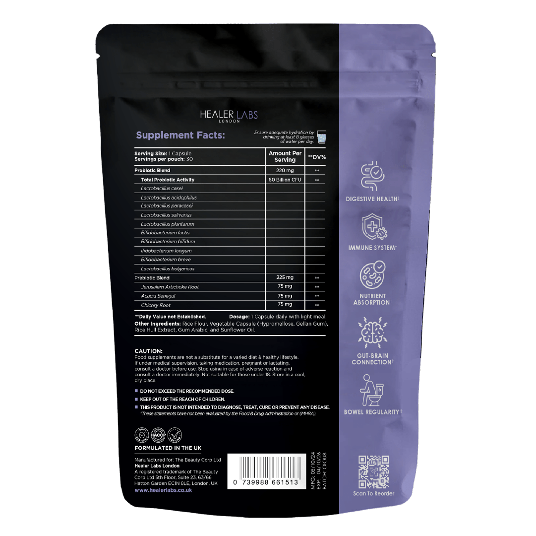 60 Billion Probiotic + Prebiotic Blend