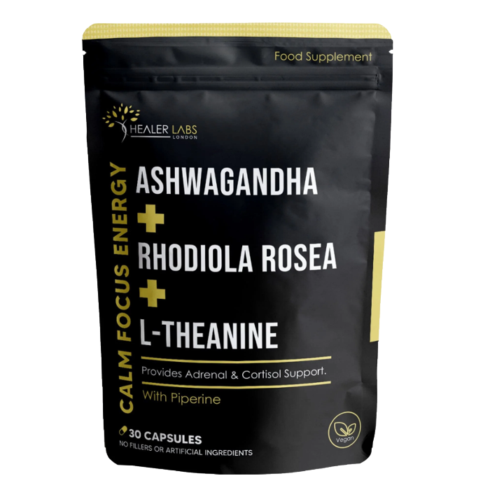 Ashwagandha + Rhodiola Rosea +  L-Theanine
