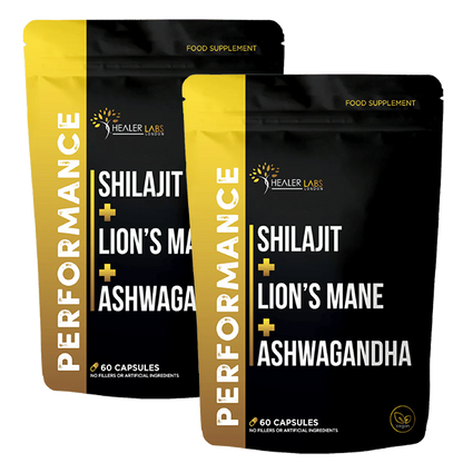 Shilajit Ashwagandha Lion's Mane Complex